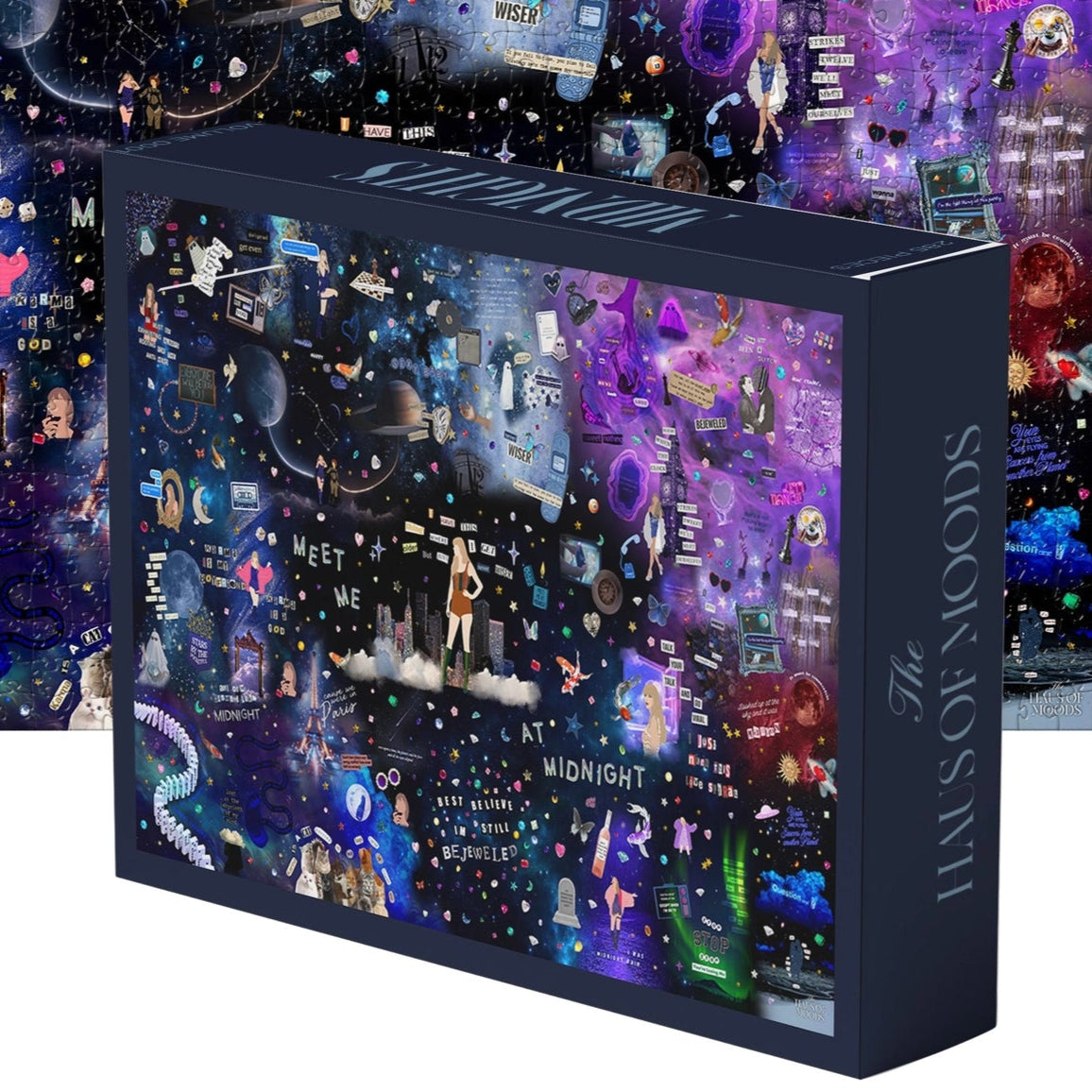 Taylor Swift Midnights Era Lyrics & Easter Eggs Puzzle