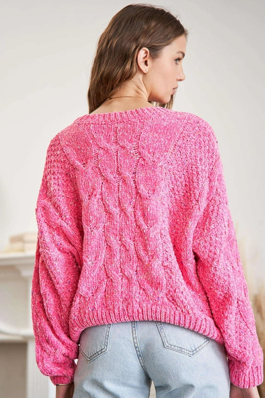 Paint The Town Pink Sweater