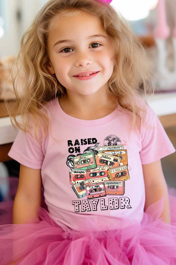 Kids Raised on Taylor Graphic Tee