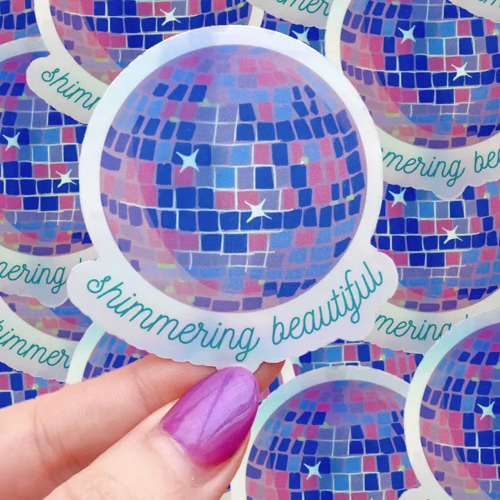 Shimmering Beautiful Sticker