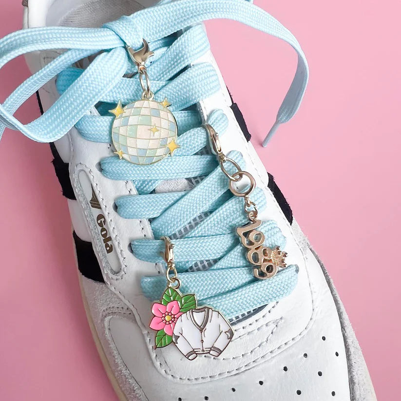Taylor Swift-Inspired Sneaker Charms & Pastel Laces Set