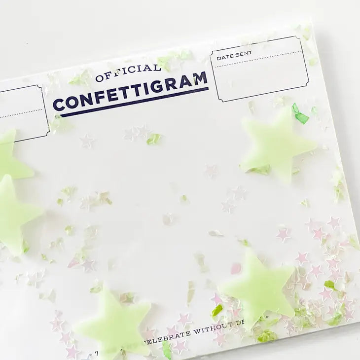 Confettigram - Glow Stars Birthday / Everyday Card