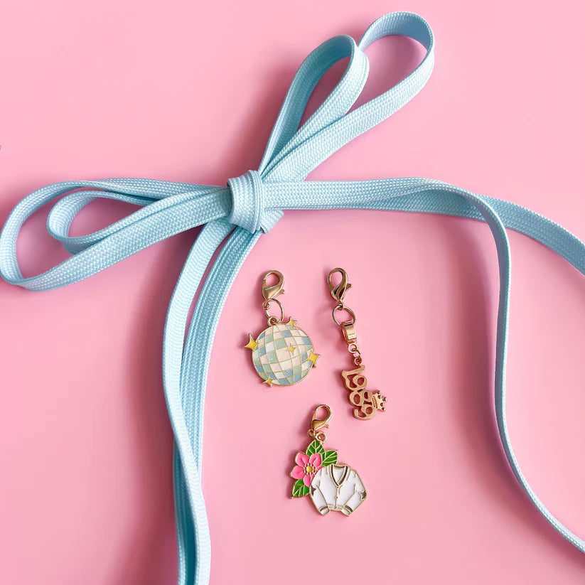 Taylor Swift-Inspired Sneaker Charms & Pastel Laces Set