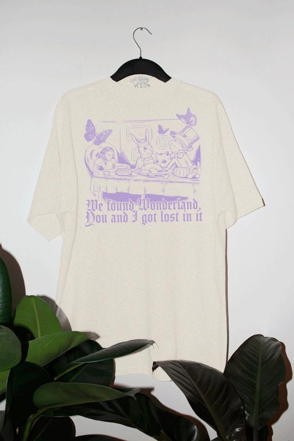 Lost in Wonderland Oversized Tshirt | Taylor Swift 1989