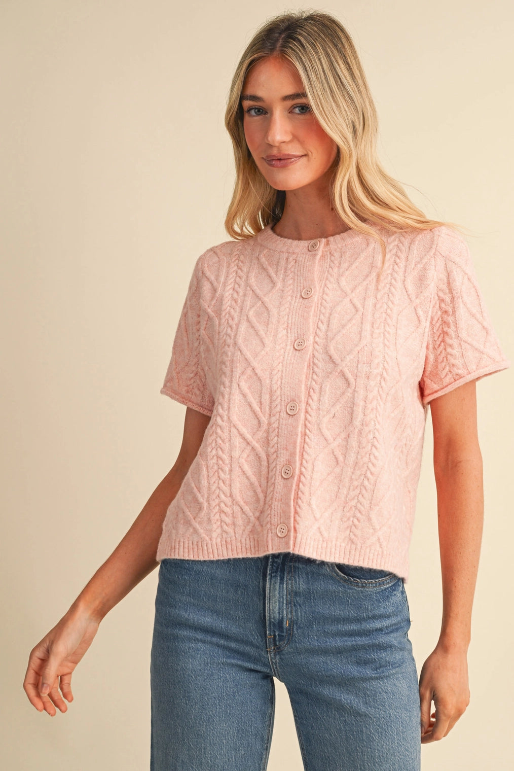 Blush & Cozy Cardigan - Curator and Co. 
