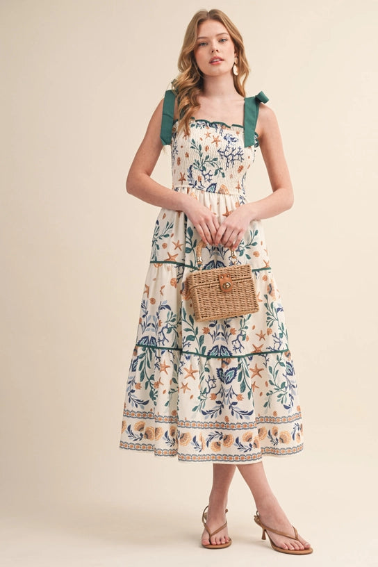 Seaside Garden Dress - Curator and Co. 