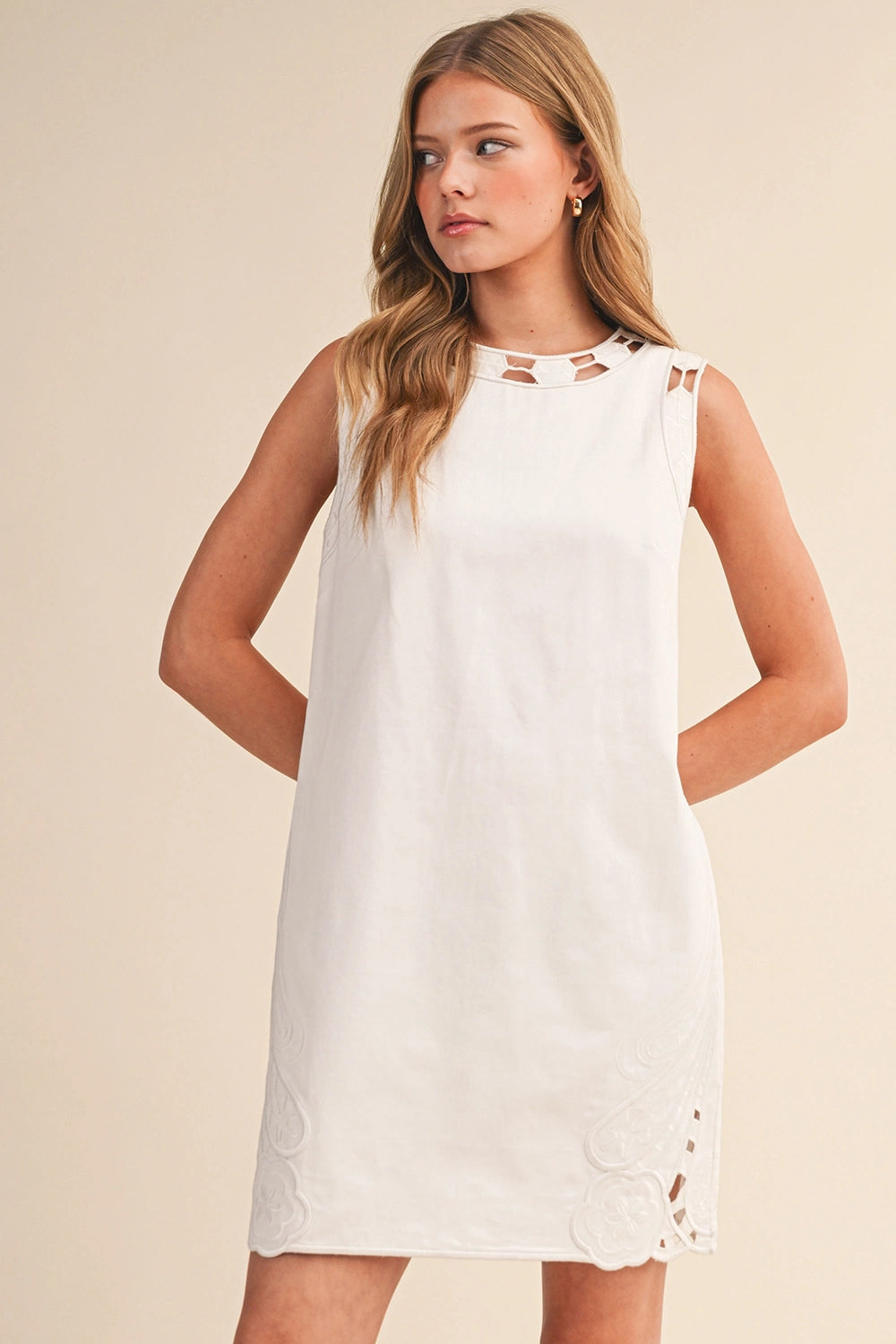 The Hampton Pearl Dress - Curator and Co. 