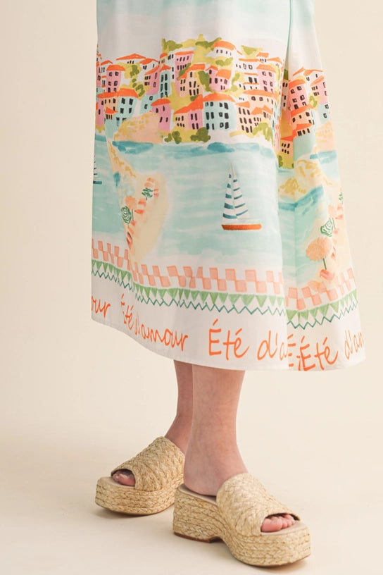Seaside Love Story Dress - Curator and Co. 