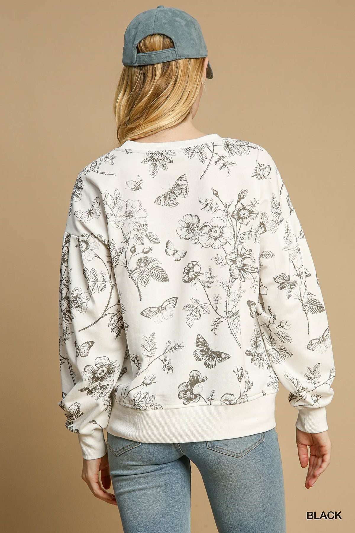 Darling Wildflower Sweater