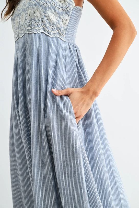 The Hydrangea Coast Dress - Curator and Co. 