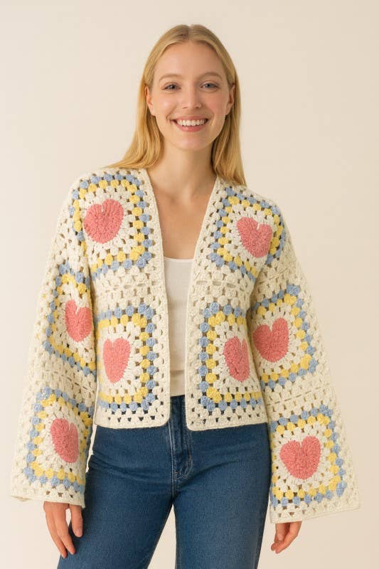 Sunshine & Wildflowers Cardigan - Curator and Co. 