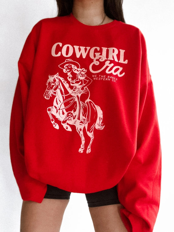 Cowgirl Era Western Graphic Sweatshirt