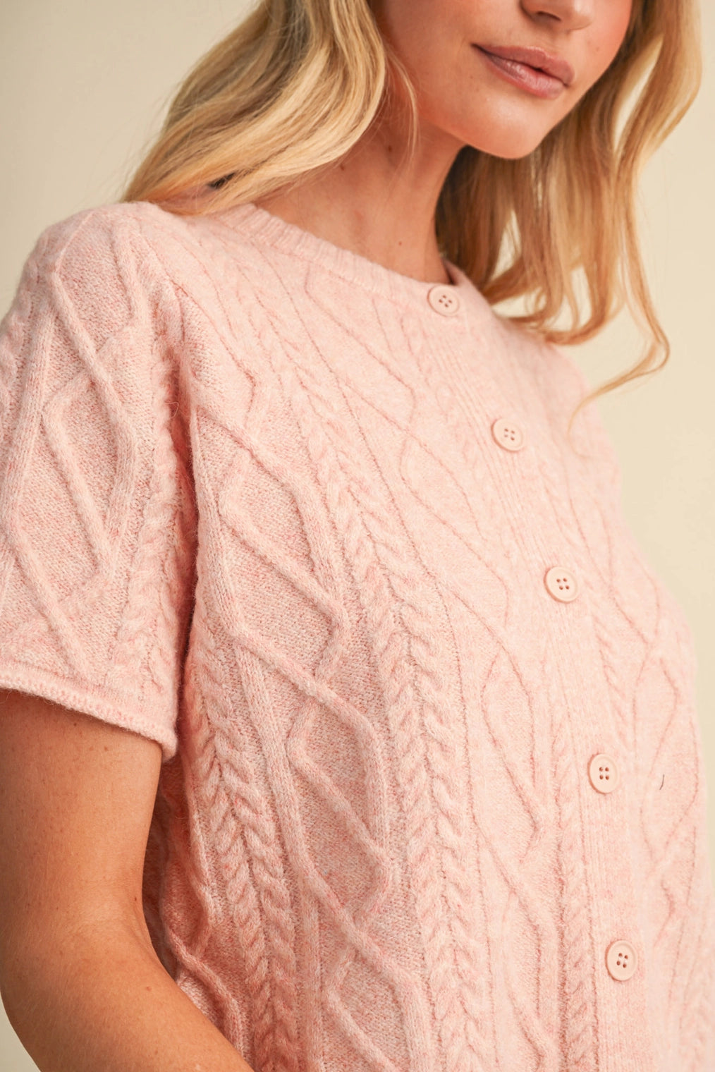 Blush & Cozy Cardigan - Curator and Co. 