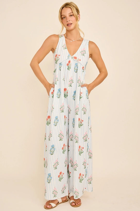 Sunday in the Garden Jumpsuit - Curator and Co. 