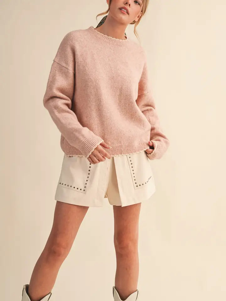 Blush Petal Sweater