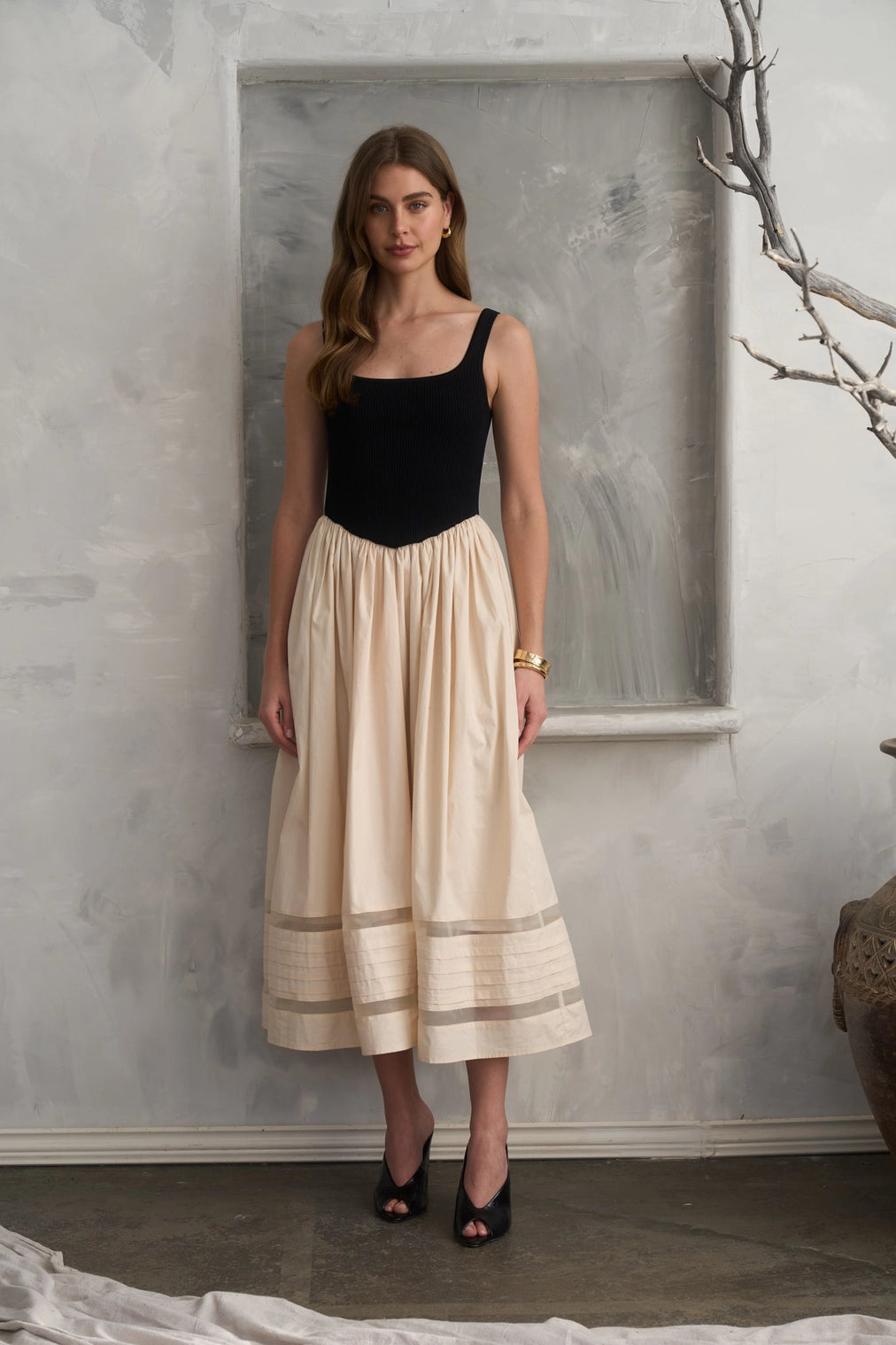The Audrey Midi Dress - Curator and Co. 