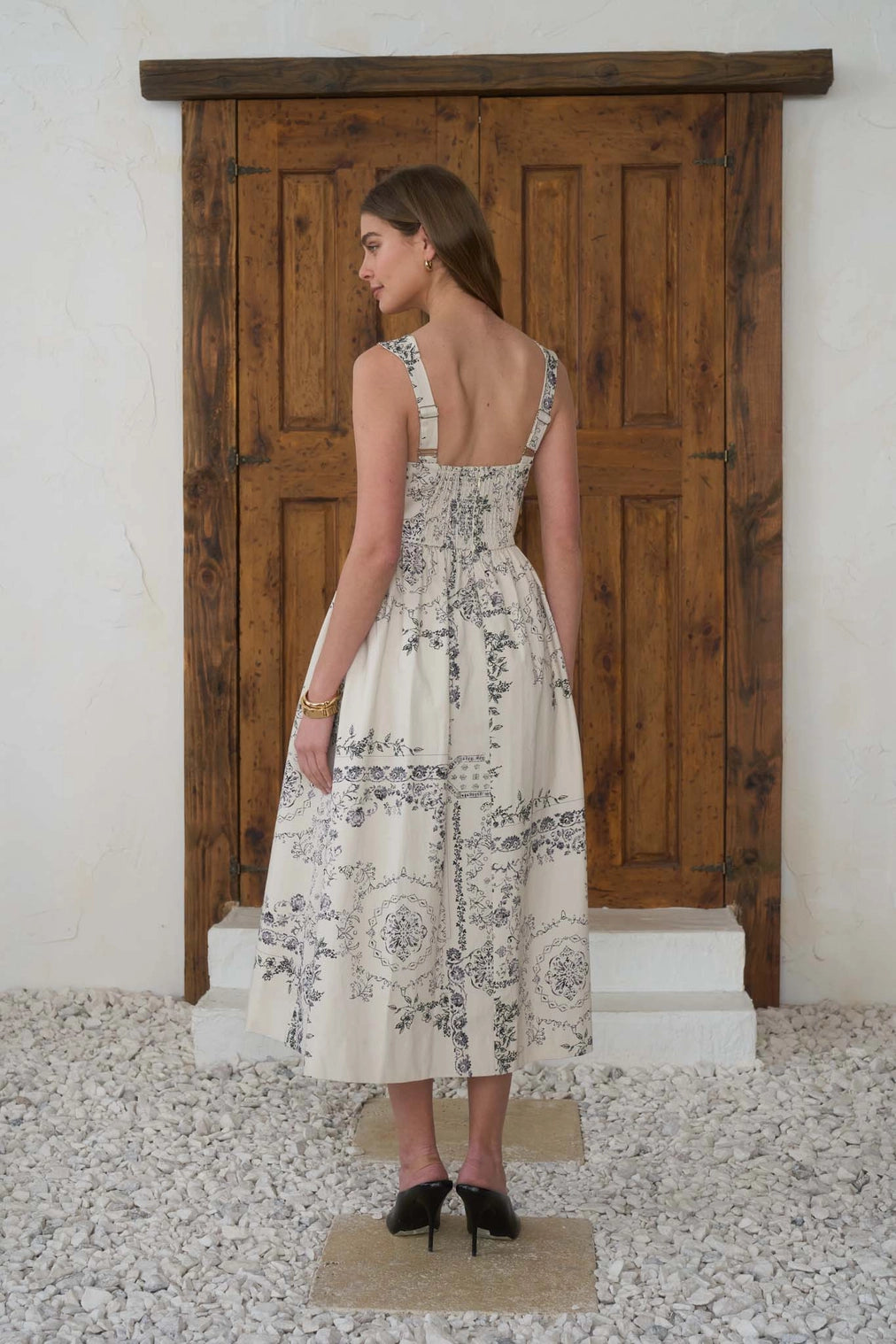 Heirloom Garden Midi Dress - Curator and Co. 