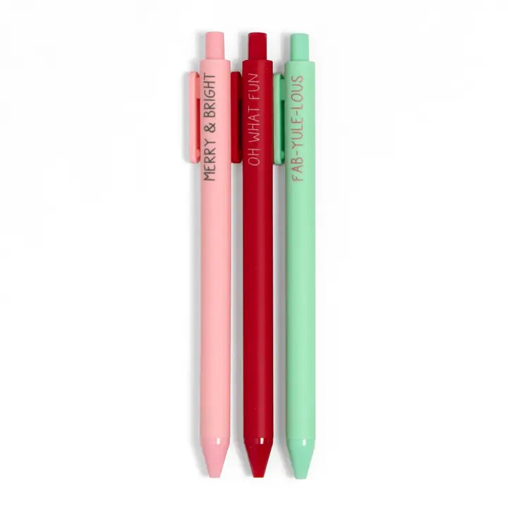 Holly Jolly Christmas Pen Set