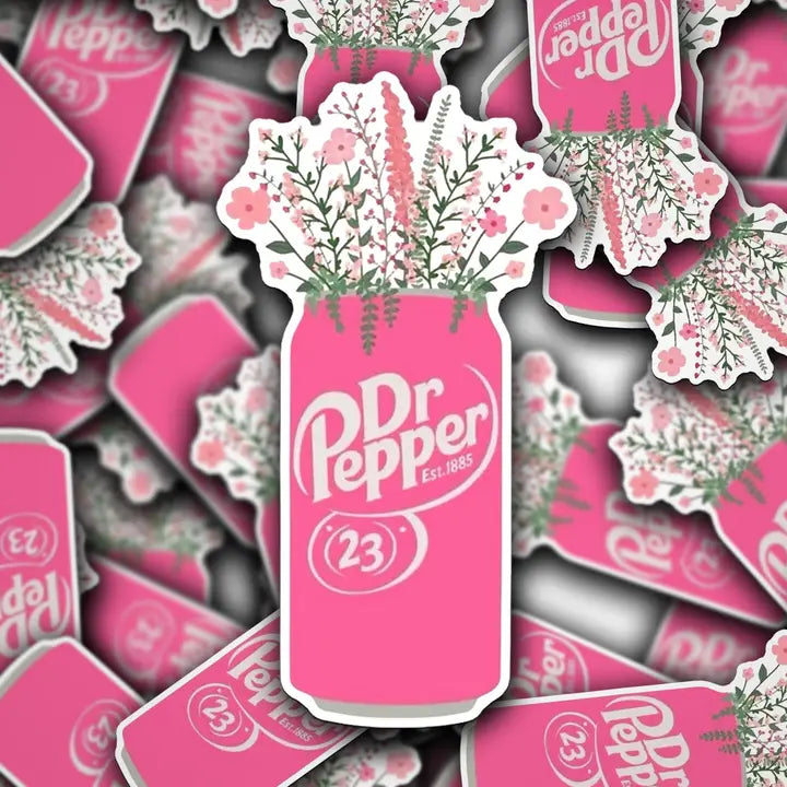 Dr.Pepper Girly Sticker