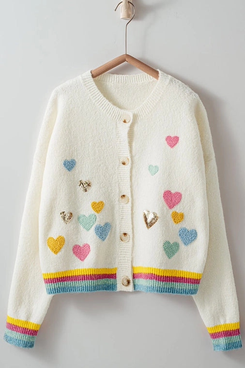 Heart On My Sleeve Cardigan