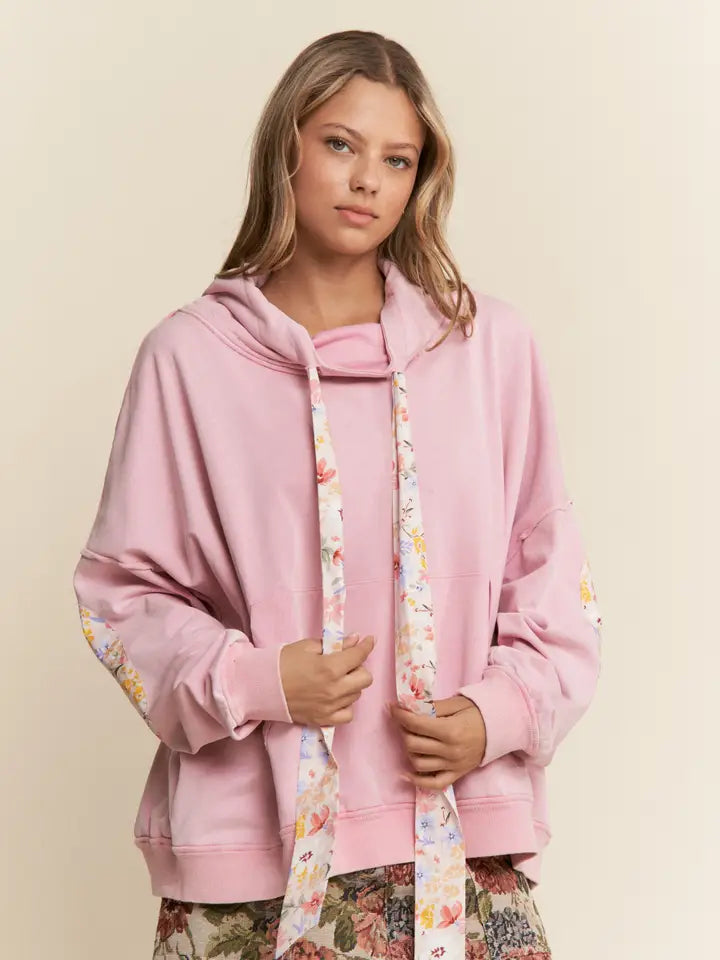 Blush Blossom Hoodie