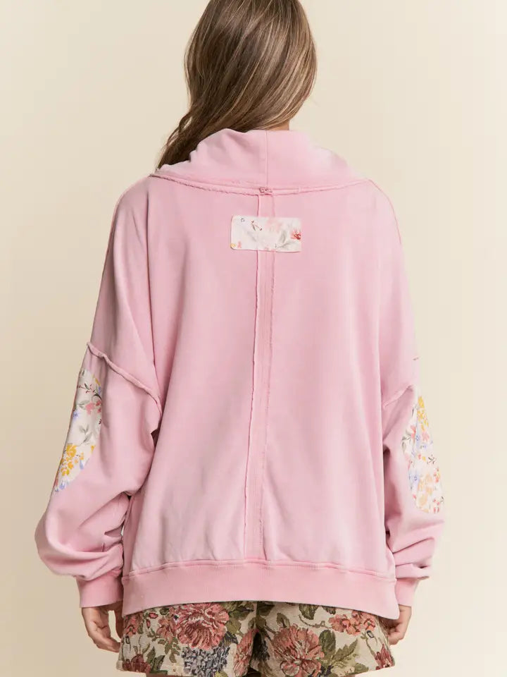 Blush Blossom Hoodie