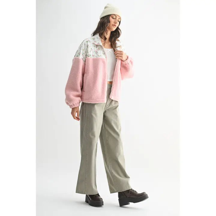 Rose Garden Sherpa Jacket
