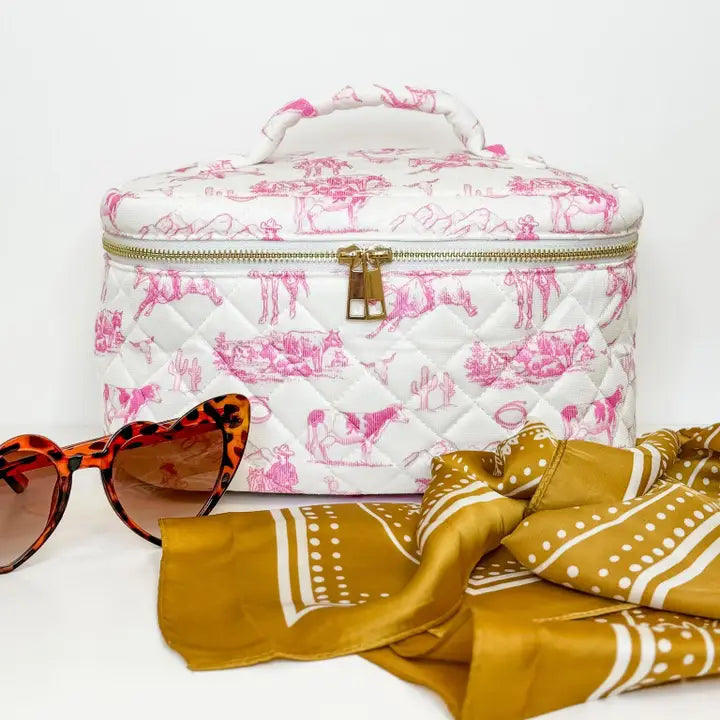 Cowgirl Makeup Bag