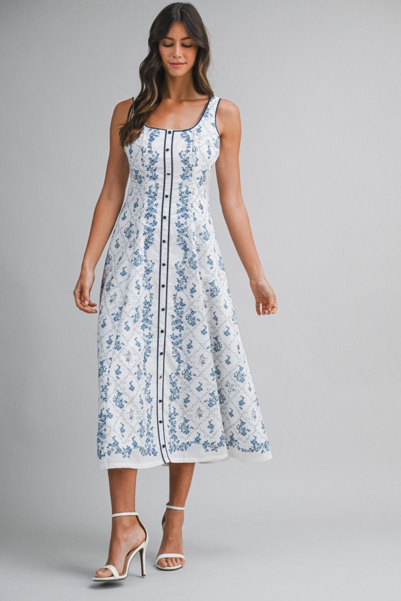 Pretty Little Garden Dress - Curator and Co. 