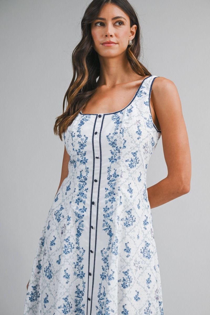 Pretty Little Garden Dress - Curator and Co. 