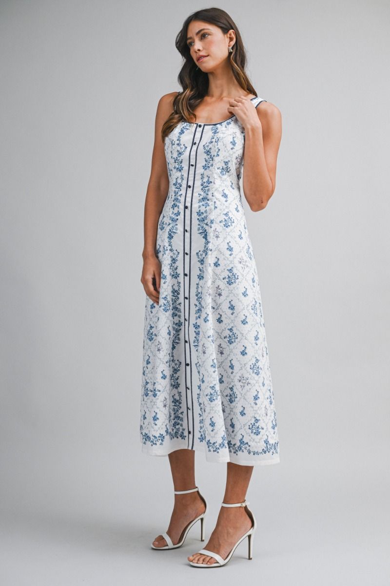 Pretty Little Garden Dress - Curator and Co. 