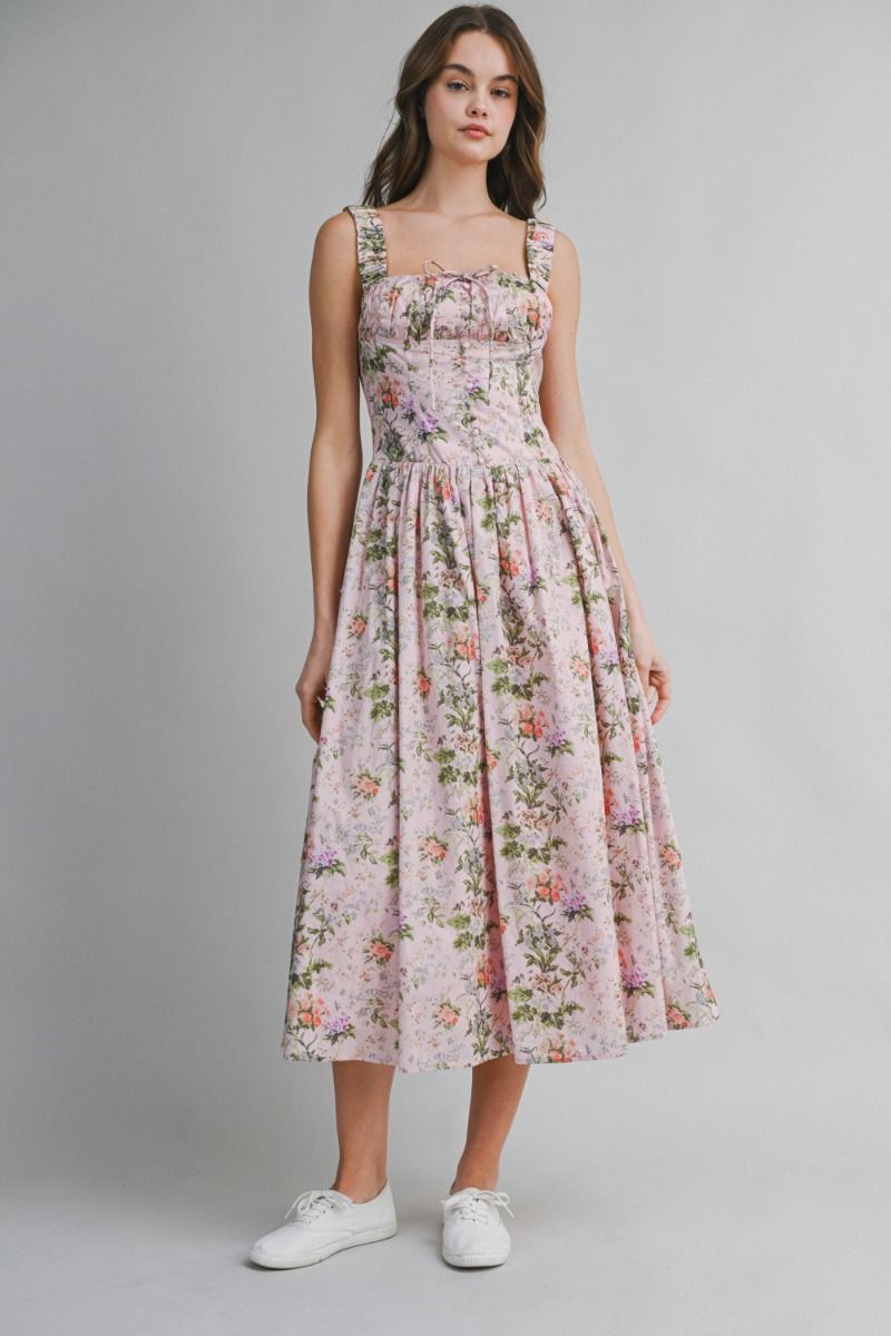 Blushing Garden Dress - Curator and Co. 