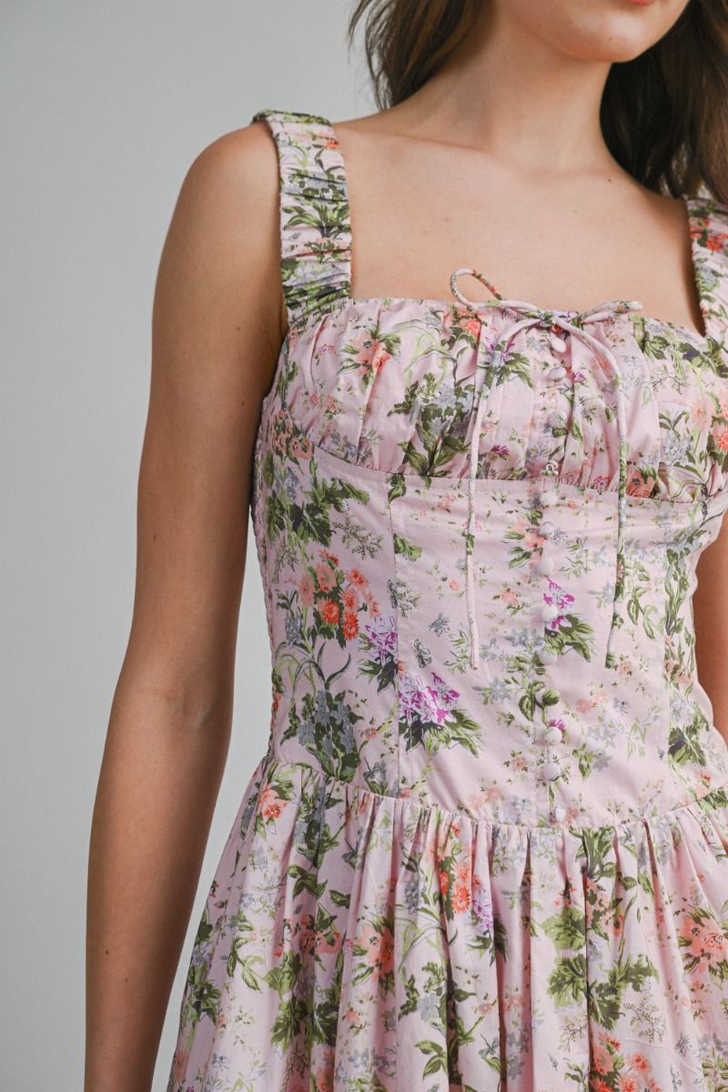 Blushing Garden Dress - Curator and Co. 