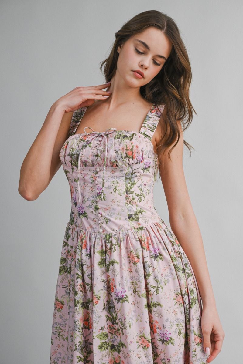 Blushing Garden Dress - Curator and Co. 