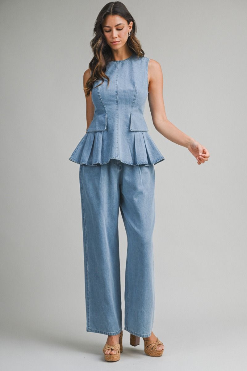 Denim Daydream Set - Curator and Co. 