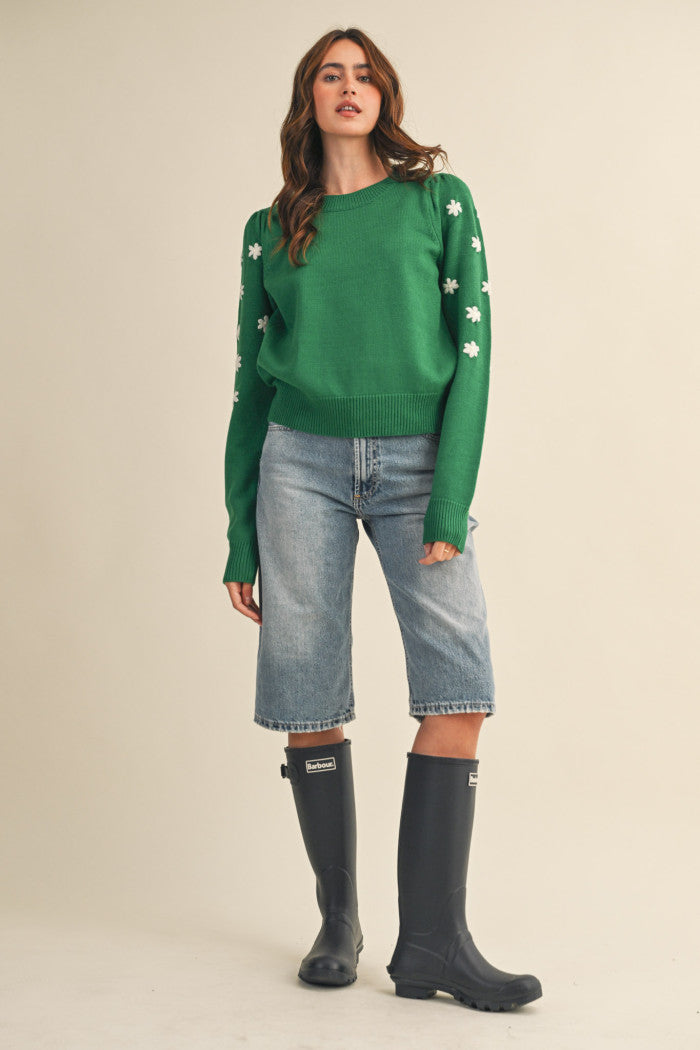 Emerald Meadow Sweater
