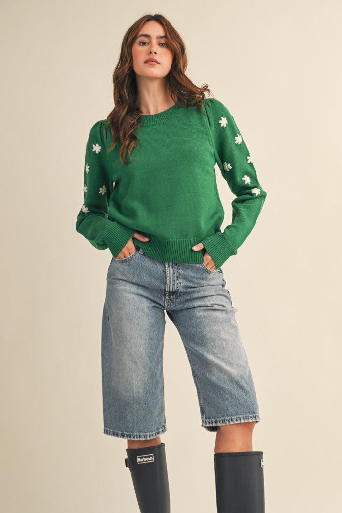 Emerald Meadow Sweater