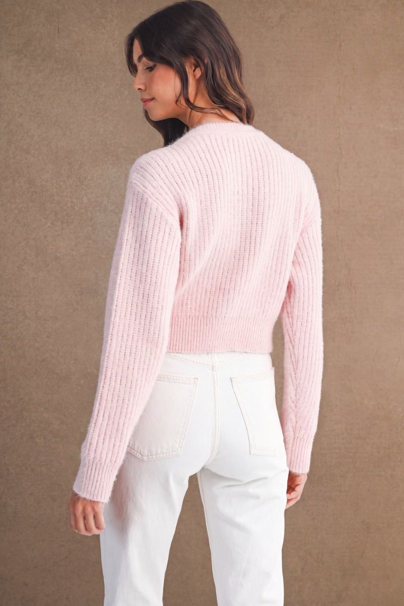 The Pink Champagne Cardigan