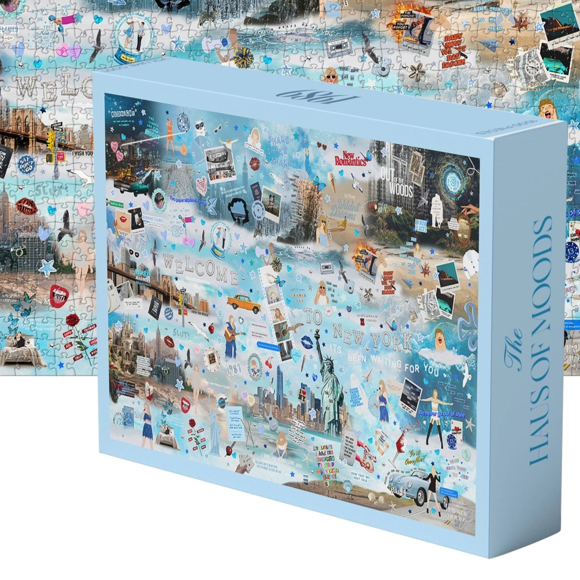 Taylor Swift 1989 Era Lyrics & Easter Eggs Jigsaw Puzzle