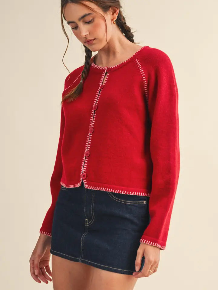 Sweetheart Stitch Cardigan