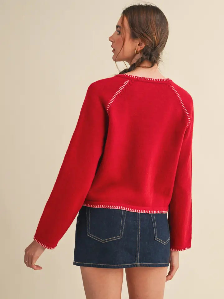 Sweetheart Stitch Cardigan