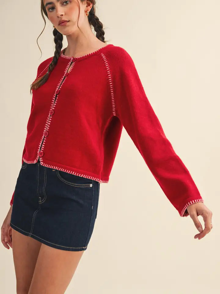 Sweetheart Stitch Cardigan