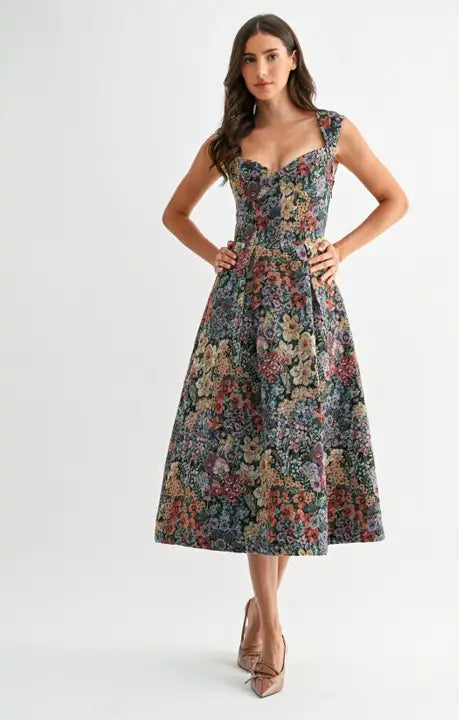 Midnight Garden Dress