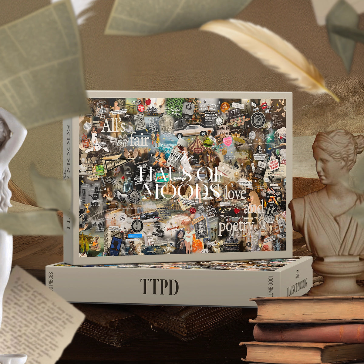 Taylor Swift Tortured Poets Era Lyrics & Easter Eggs Puzzle