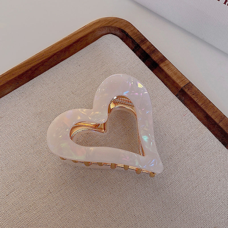 Heart Hair Claw Clip